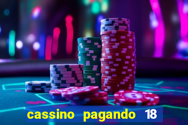 cassino pagando 18 reais no cadastro